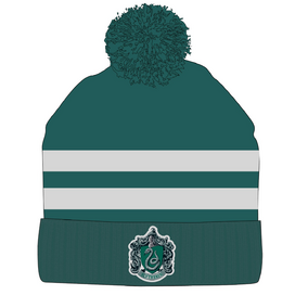 Dětská zimní čepice Harry Potter – Slytherin, zelená velikost 54