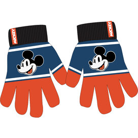 Dětské zimní rukavice Mickey Mouse – modro-oranžové, (Disney)