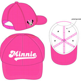 Minnie Mouse – kšiltovka růžová, velikost 56 (Disney)