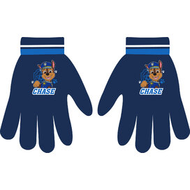 Dětské zimní rukavice Paw Patrol – Chase, modré (univerzální velikost)