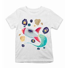 Dětské tričko Raketka ve vesmíru