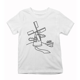 Dětské tričko Malovaný mlýn