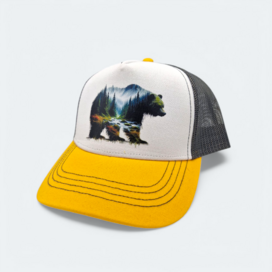 Kšiltovka Medvěd a les 