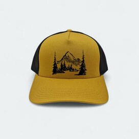 Kšiltovka Do výšin a dále, žlutá