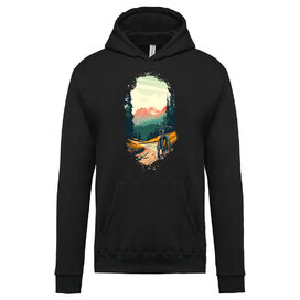 Pánská mikina s kapucí Pedály ke svobodě