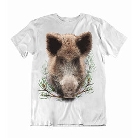 Pánské tričko Hlava divočáka