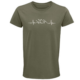 Pánské tričko EKG příroda