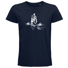 Pánské tričko Cyklista v horách