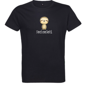 Pánske vtipné tričko Nechce se mi, černé