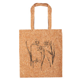 Korková taška Narcis skica