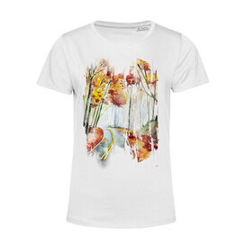 Dámské tričko Cesta podzimem