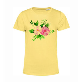 Dámské tričko Dvě růžové květiny