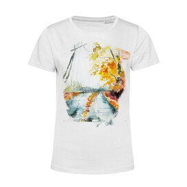 Dámské tričko Podzimní malba