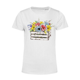 Dámské tričko Květiny v přepravce
