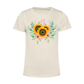 Dámské tričko Slunečnice a květiny