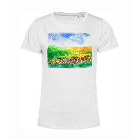 Dámské  tričko Krajinomalba Radost v přírodě