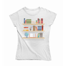 Dámské tričko Knihy