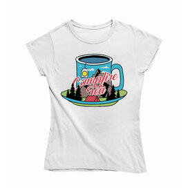 Dámské tričko Hrnek čaje na horách