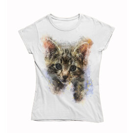 Dámské tričko Kočka