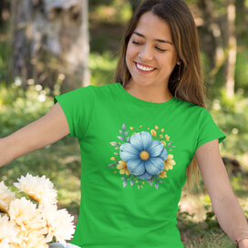 Dámské tričko Květinový sen