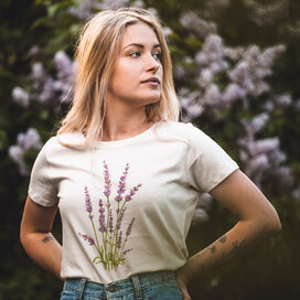Dámske tričko Levandule