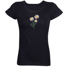 Dámské tričko Kopretinka, černé