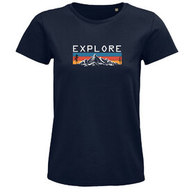 Dámské tričko Explore černé