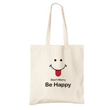 Bavlněná taška Be happy