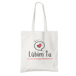 Bavlnená taška Ľúbim Ťa