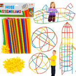 Konštrukčné slamky – Edukačná stavebnica 110 dielov