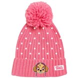 Zimní čepice Paw Patrol Skye, dívčí, růžová, velikost 52