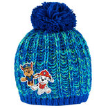Zimní čepice Paw Patrol (Tlapková patrola), modro-zelená, velikost 54