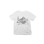 Dětské tričko Hora v pozadí