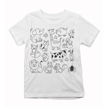 Dětské tričko Malovaná zvířátka