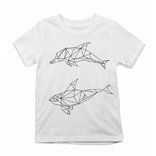 Dětské tričko Malovaný delfín