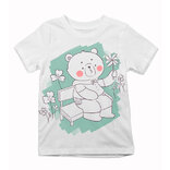 Dětské tričko Malovaný medvídek