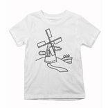Dětské tričko Malovaný mlýn