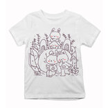 Dětské tričko Malovaný zajíček