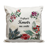 Polštář Nejlepší Kmotr, Chvojí a kvítky