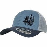 Kšiltovka Exclusive Les, modré tóny