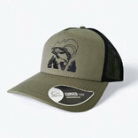 Kšiltovka Ryba a udice, zelená