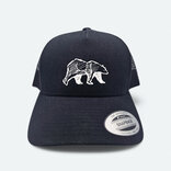 Kšiltovka Medvěd skica, černá