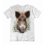 Pánské tričko Hlava divočáka