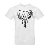 Pánské tričko Slon skica