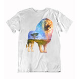 Pánské tričko Malovaný lev