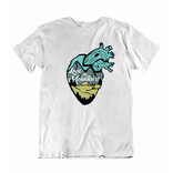 Pánské tričko Srdce hor