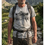 Pánské tričko Kriváň skica