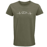 Pánské tričko EKG příroda