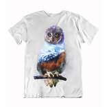 Pánské tričko Malovaná sova