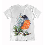 Pánské tričko Pták na větvi
